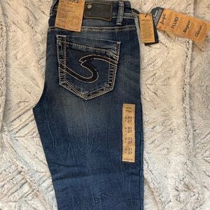 NWT Silver Suki Joga Jeans